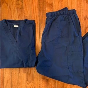 Navy blue Cherokee scrubs